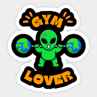 gym lover,Fitness enthusiasts, Cardio lovers, Bodybuilders Sticker